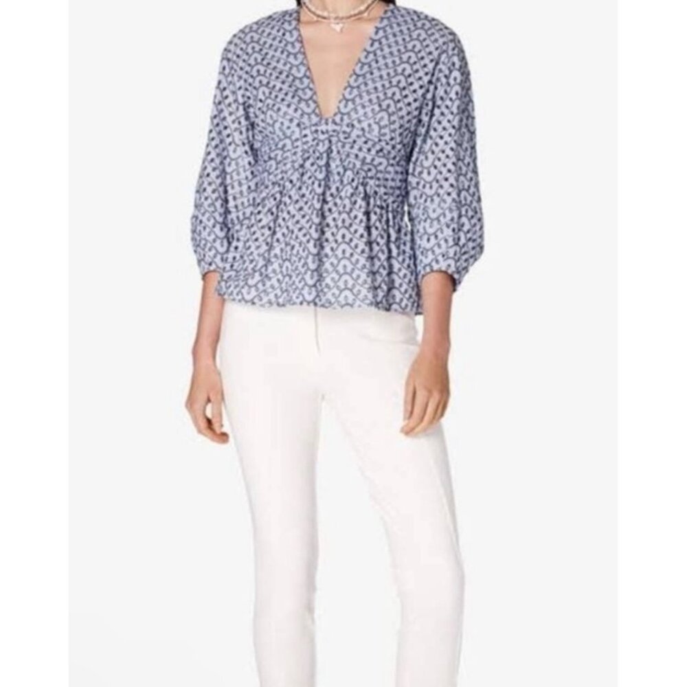 Derek Lam 10 Crosby Noe Blouse $375, Pre-Owned 4
